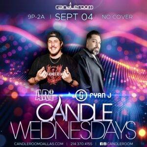 WED SEPT 04: Candle Wednesdays Featuring ARI + RYAN J