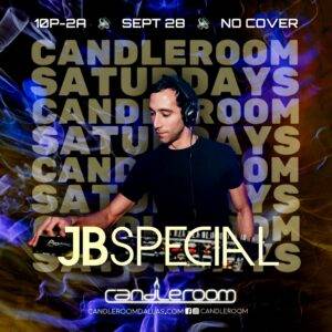 SAT SEPT 28: #CandleSaturdays featuring JB Special