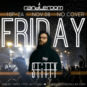 FRI NOV 08: #TGIF with DJ STITTY