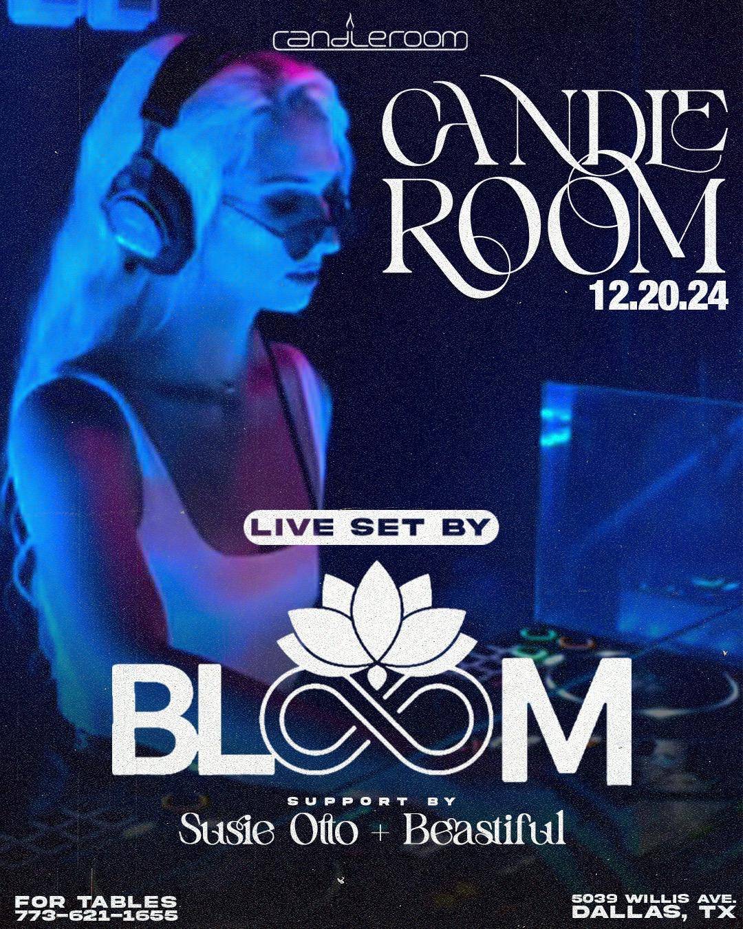 FRI DEC 20: #HouseMusic PopUp featuring Bloom with Susie Otto + Beastiful